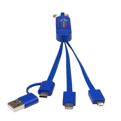 5-in-1 Cell Phone Charging Cable w/Phone Stand