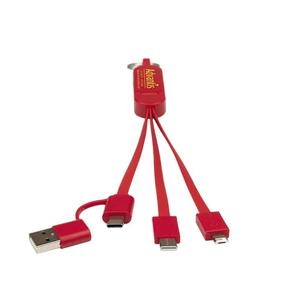 5-in-1 Cell Phone Charging Cable w/Phone Stand