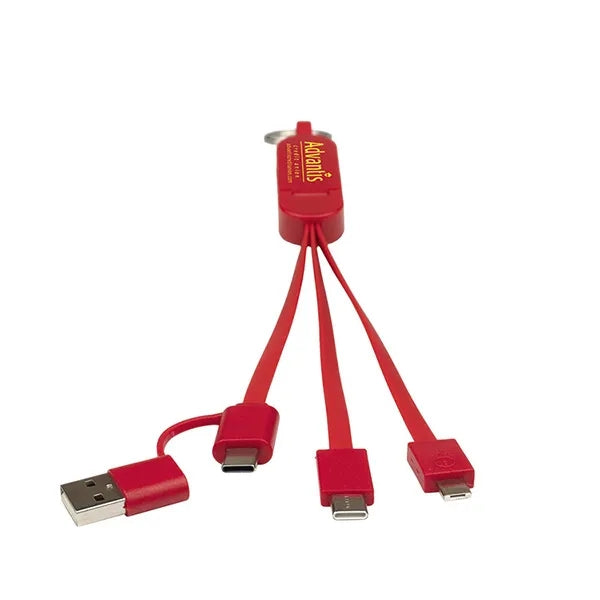 5-in-1 Cell Phone Charging Cable w/Phone Stand