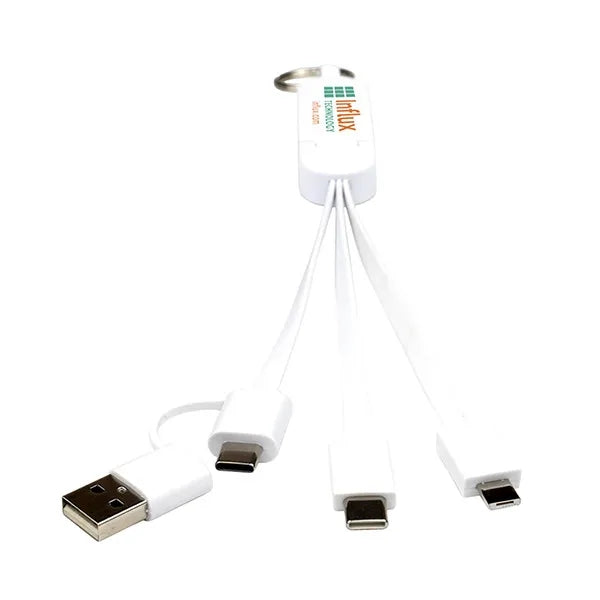 5-in-1 Cell Phone Charging Cable w/Phone Stand