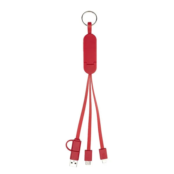 5-in-1 Cell Phone Charging Cable w/Phone Stand