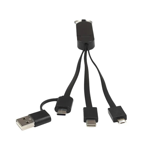 5-in-1 Cell Phone Charging Cable w/Phone Stand