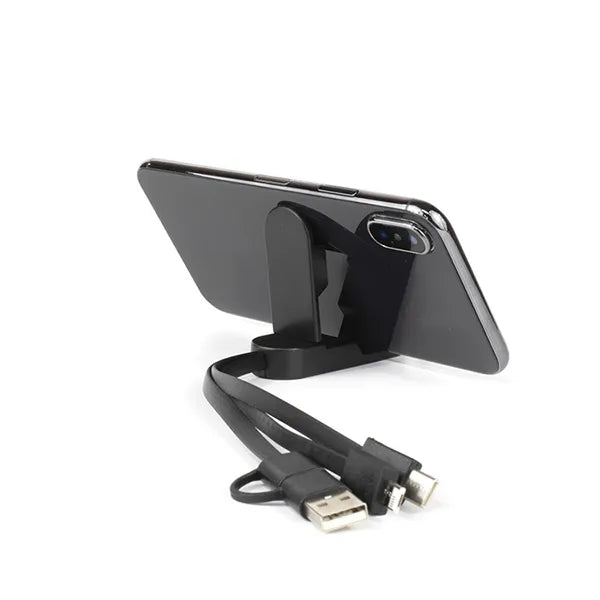 5-in-1 Cell Phone Charging Cable w/Phone Stand