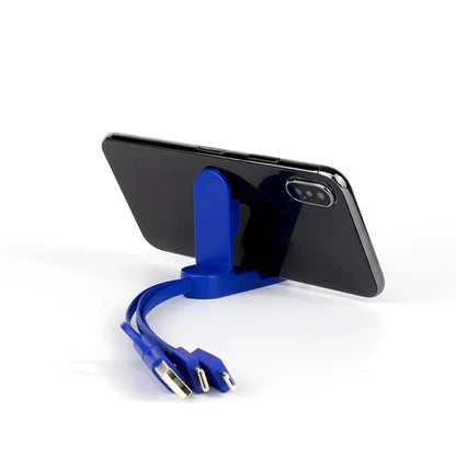 5-in-1 Cell Phone Charging Cable w/Phone Stand
