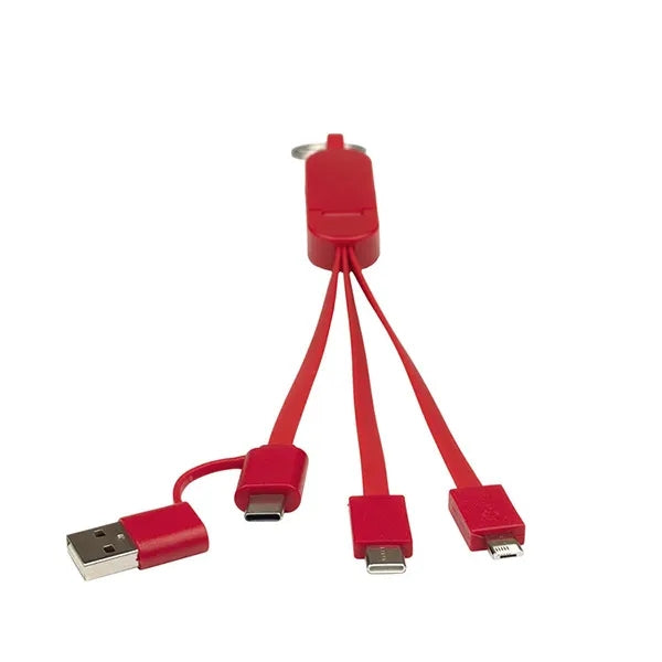 5-in-1 Cell Phone Charging Cable w/Phone Stand