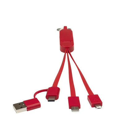 5-in-1 Cell Phone Charging Cable w/Phone Stand