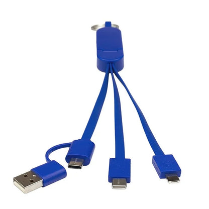 5-in-1 Cell Phone Charging Cable w/Phone Stand