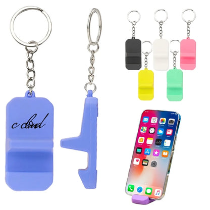 Silicone Phone Holder Keychain