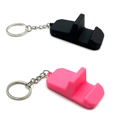 Silicone Phone Holder Keychain