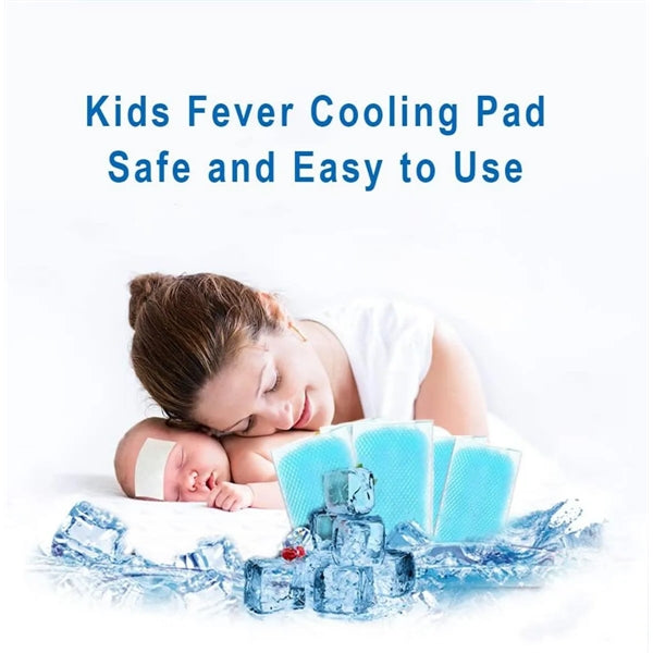 Cooling Gel Patches for Fever Headache Pain Relief Pads