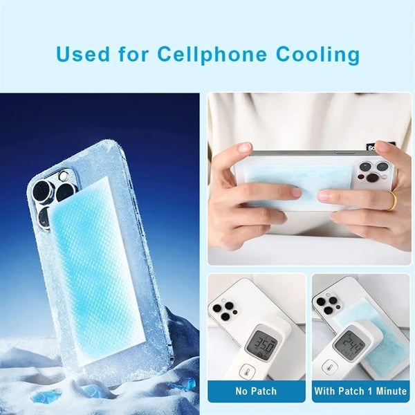 Cooling Gel Patches for Fever Headache Pain Relief Pads