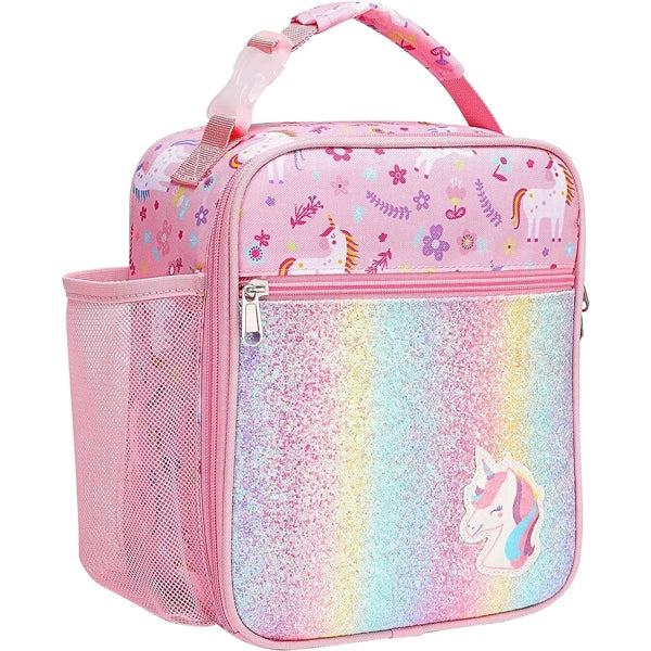 Glitter Unicorn Lunch Bag