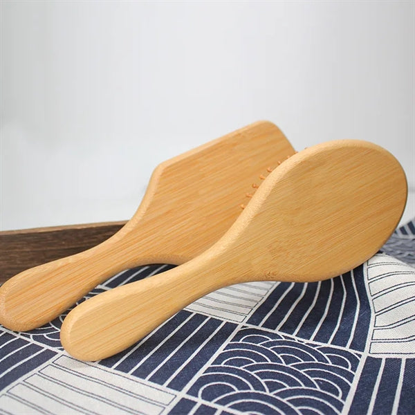 Natural Wooden Bamboo Hair Combs set