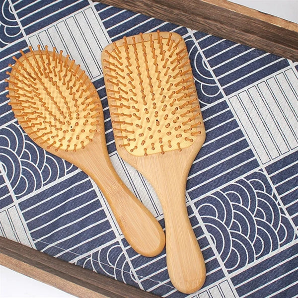Natural Wooden Bamboo Hair Combs set