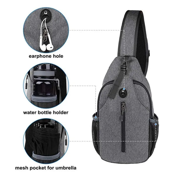 Crossbody Sling Backpack