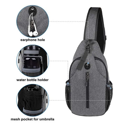 Crossbody Sling Backpack