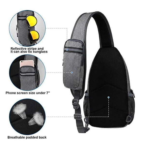 Crossbody Sling Backpack