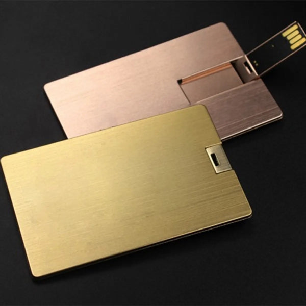 Metal Bank Credit Card Usb Flash Drive