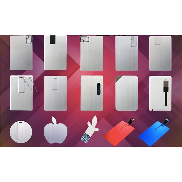 Metal Bank Credit Card Usb Flash Drive
