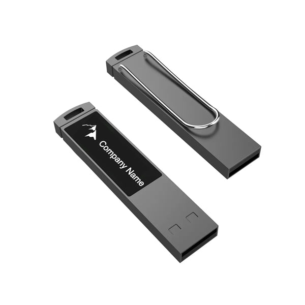 Clip Metal Led Usb Flash Drive