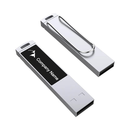 Clip Metal Led Usb Flash Drive