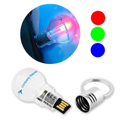 Acrylic Light Bulb Usb Flash Drive