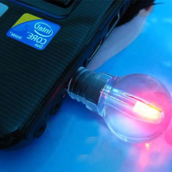 Acrylic Light Bulb Usb Flash Drive