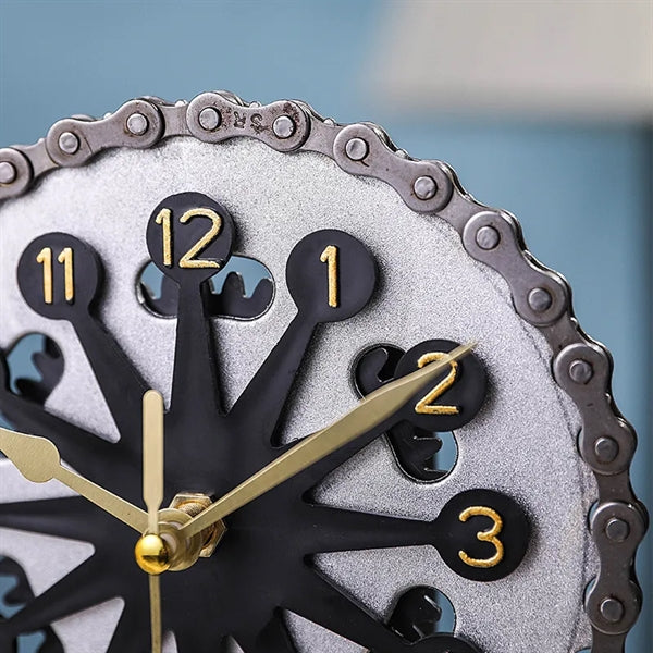 Rotating Gear Clock