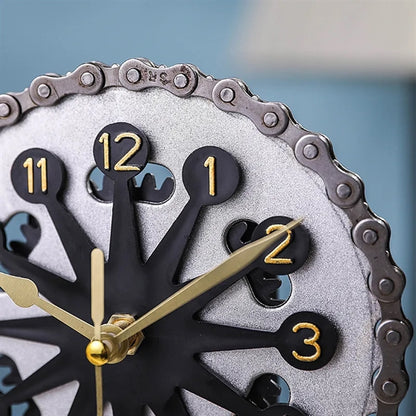 Rotating Gear Clock