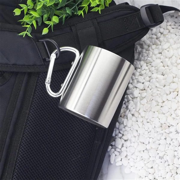 Portable Camping Carabiner Mug