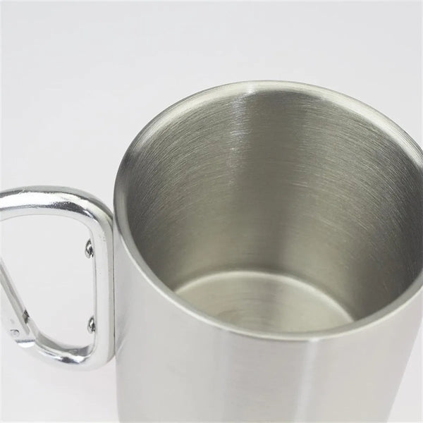 Portable Camping Carabiner Mug