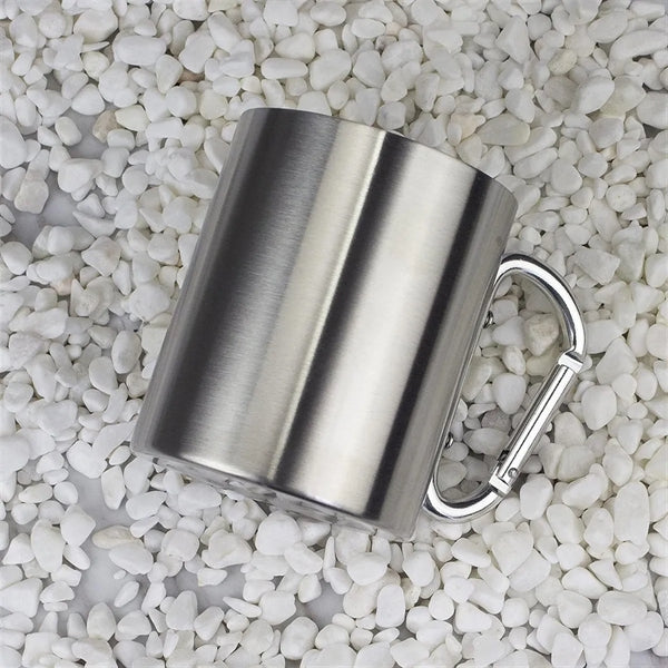 Portable Camping Carabiner Mug