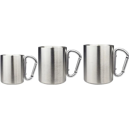 Portable Camping Carabiner Mug