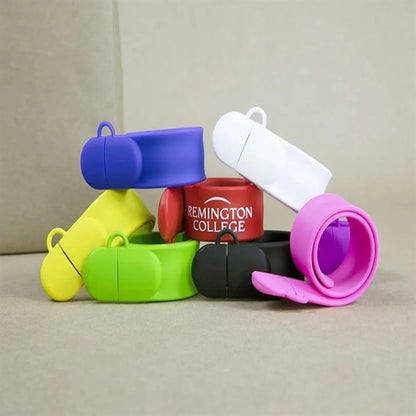 Silicone Slap Bracelets Usb Flash Drive
