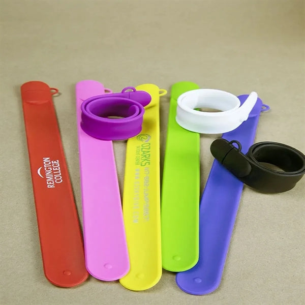 Silicone Slap Bracelets Usb Flash Drive