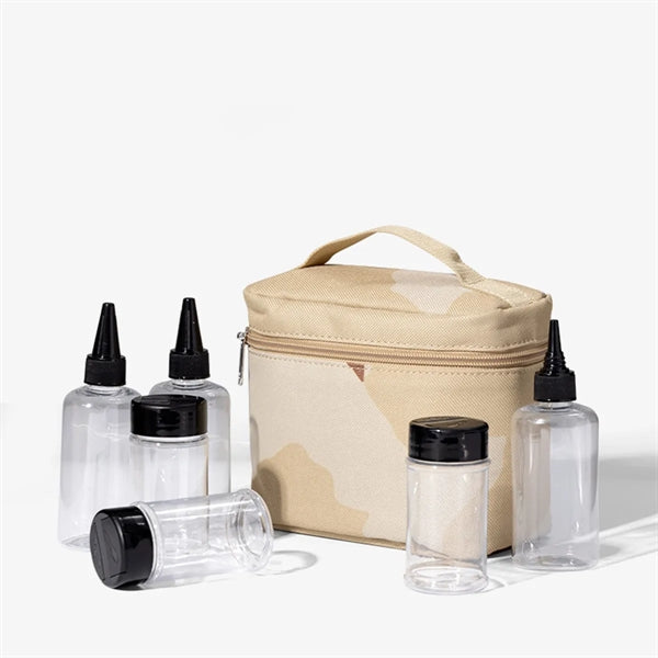 Outdoor Camping Bbq Seasoning Bottle Storage Bag