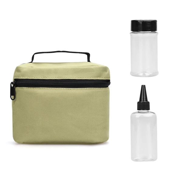 Outdoor Camping Bbq Seasoning Bottle Storage Bag