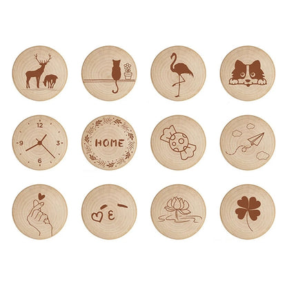 Wooden Magnetic Fridge Sticker Bottle Opener