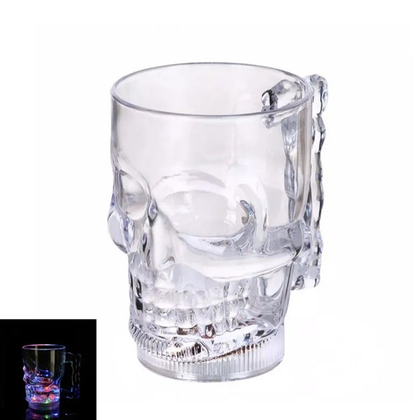 14oz Light Up Skull Cup