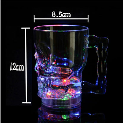 14oz Light Up Skull Cup