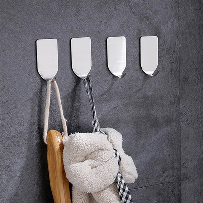 Adhesive Towel Hooks Stainless Steel