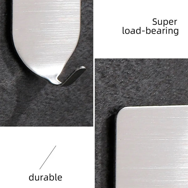 Adhesive Towel Hooks Stainless Steel