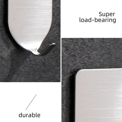 Adhesive Towel Hooks Stainless Steel