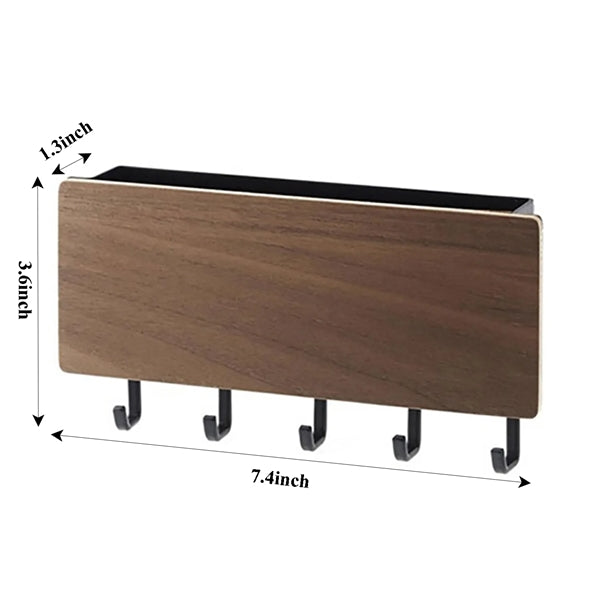 Wall mounted key holder