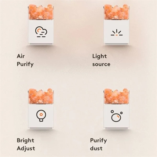 Anion Crystal Salt Lamp
