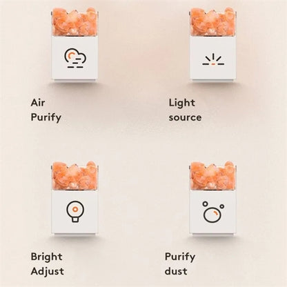 Anion Crystal Salt Lamp