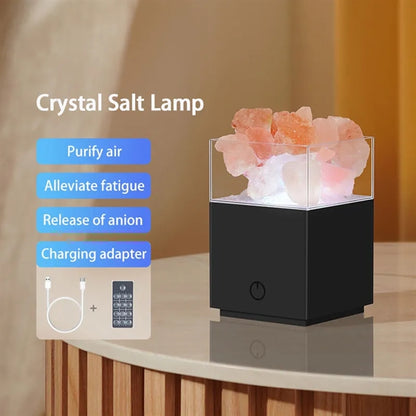 Anion Crystal Salt Lamp