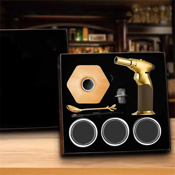 Old Fashioned Whiskey Cocktail Smoker Kit