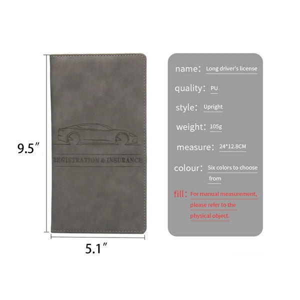 Car Registration And Insurance Card Holders
