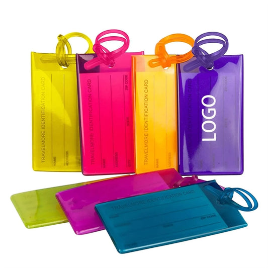 PVC Soft Plastic Luggage Tag